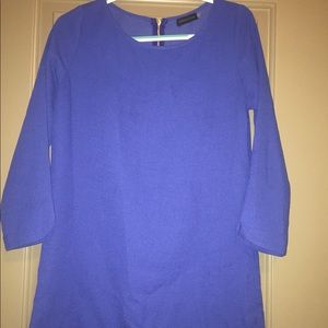 Royal Blue Quarter Sleeved Dress
